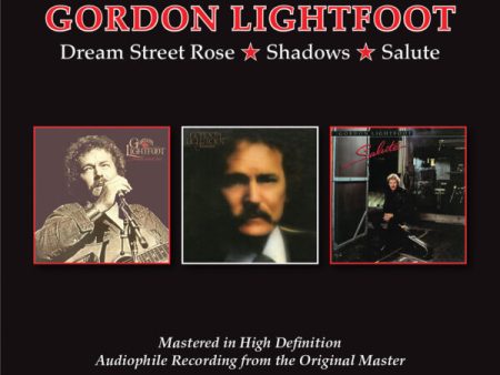 2CD - Gordon Lightfoot - Dream Street Rose   Shadows   Salute Supply