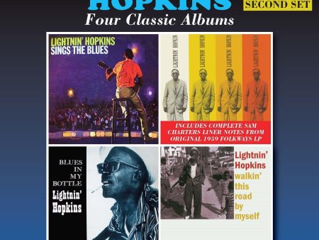 2CD - Lightnin  Hopkins - Four Classic Albums Second Set Discount