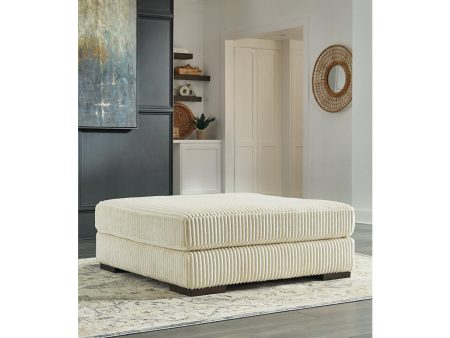 Lindyn Ivory Oversized Accent Ottoman Online