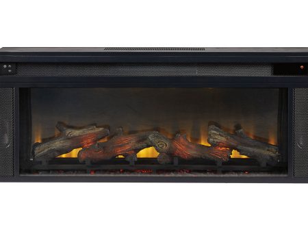 Entertainment Accessories Black Fireplace Insert For Cheap