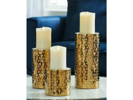 Marisa Gold Finish Candle Holder Online Sale