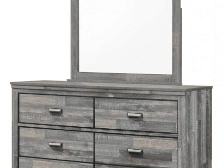 Carter Gray Bedroom Mirror (Mirror Only) Discount