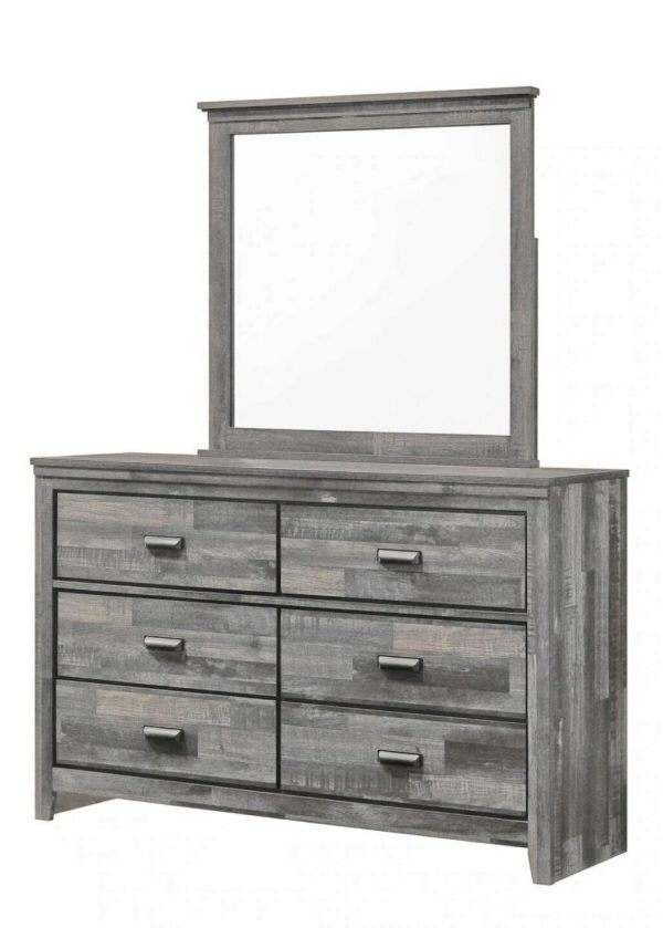 Carter Gray Bedroom Mirror (Mirror Only) Discount