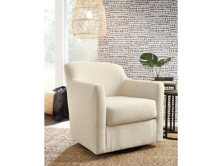 Bradney Linen Swivel Accent Chair Sale