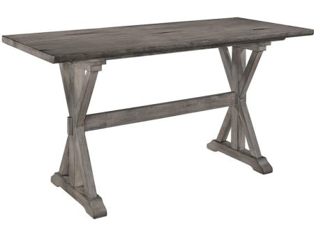 Amsonia Gray Counter Height Table Supply