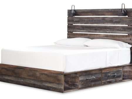 Drystan Multi King Platform Bed with 2 Storage Drawers Online