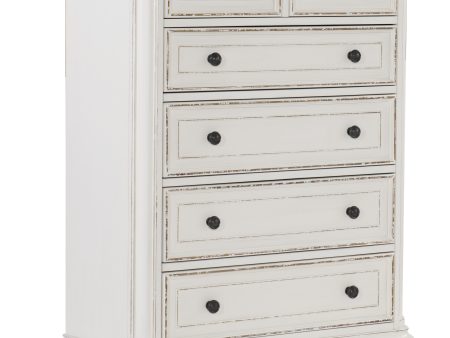 Baylesford Antique White Chest Cheap