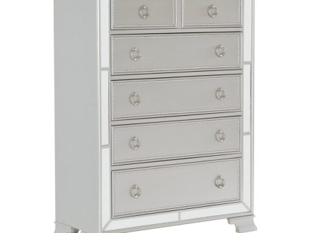 Avondale Silver Mirrored Chest Cheap