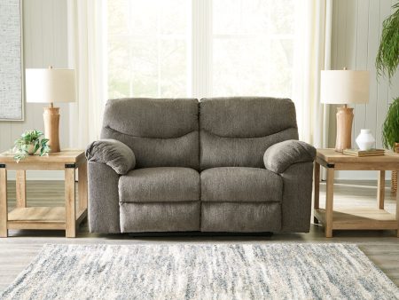 Alphons Putty Reclining Loveseat Fashion