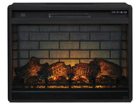 Entertainment Accessories Black Electric Infrared Fireplace Insert For Cheap