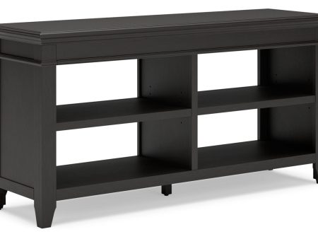 Beckincreek Black Credenza Cheap