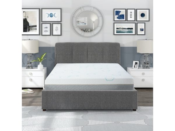 Lyra 10 Inch Queen Copper-Infused Memory Foam Mattress For Cheap