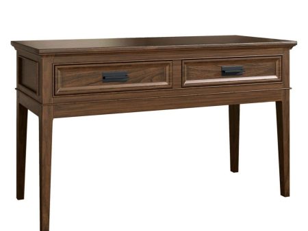 Frazier Park Brown Cherry Wood Sofa Table For Cheap