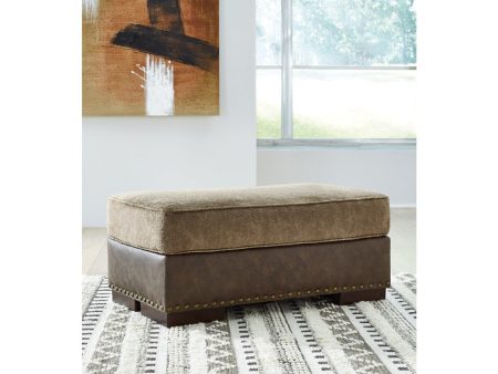 Alesbury Chocolate Ottoman Fashion