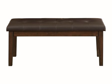 Wieland Rustic Brown Dining Bench Online Sale