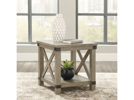 Aldwin Gray End Table Fashion