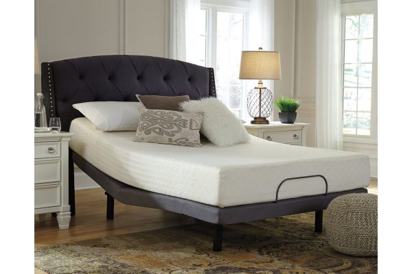 10 Inch Chime Memory Foam White Twin Mattress in a Box Online