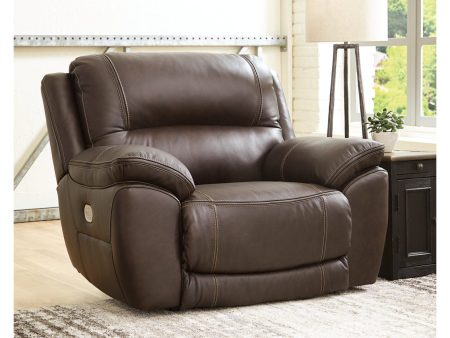 Dunleith Chocolate Power Recliner Discount