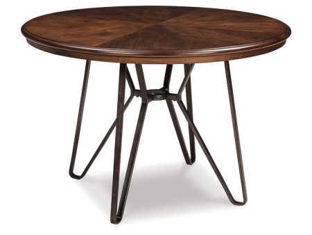 Centiar Two-tone Brown Dining Table on Sale