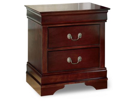 Alisdair Reddish Brown Nightstand Discount