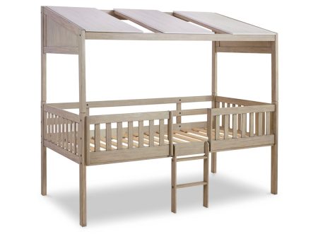 Wrenalyn Two-tone Twin Loft Bed Online Hot Sale