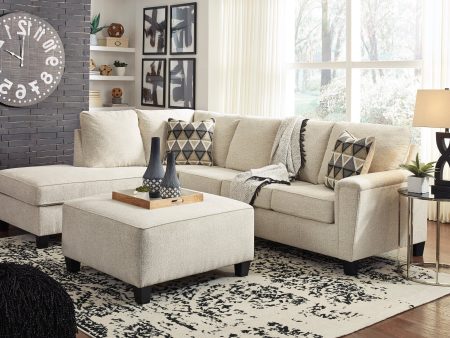 Abinger Natural 2-Piece LAF Chaise Sectional Sale