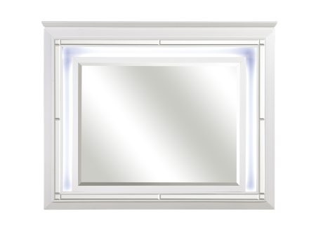 Allura White Mirror (Mirror Only) on Sale