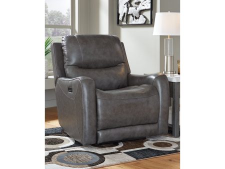 Galahad Smoke Power Recliner Discount