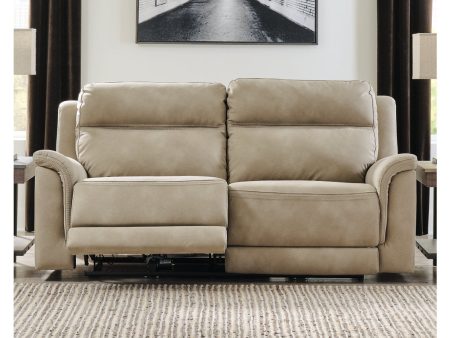 Next-Gen DuraPella Sand Power Reclining Sofa Discount