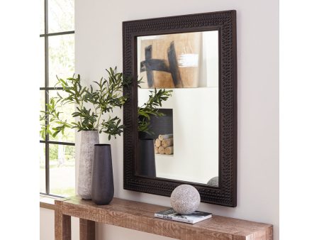 Balintmore Dark Brown Accent Mirror Online now