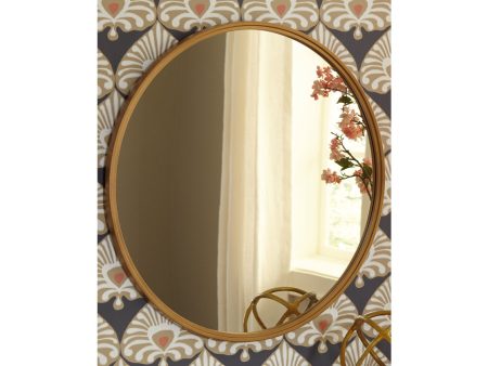 Brocky Gold Finish Accent Mirror Cheap