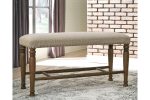 [SPECIAL] Lettner Gray Brown Dining Bench For Discount