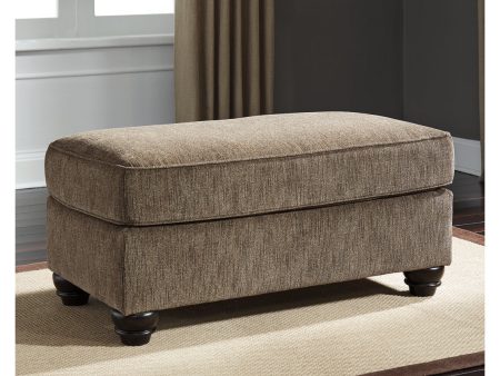 Braemar Brown Ottoman For Sale