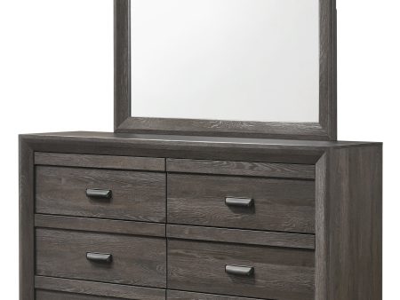 Adelaide Brown Bedroom Mirror (Mirror Only) Sale