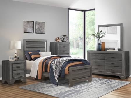 Beechnut Gray Panel Youth Bedroom Set For Discount