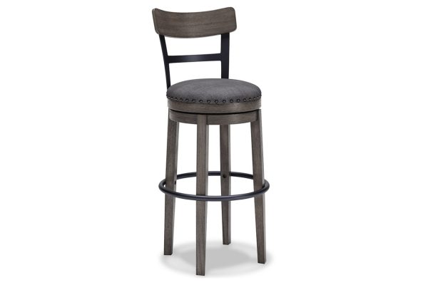 Caitbrook Gray Bar Height Barstool Discount