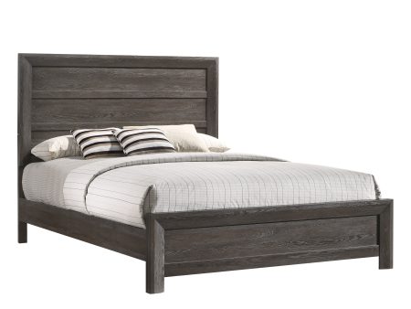 Adelaide Brown Queen Panel Bed Online Hot Sale