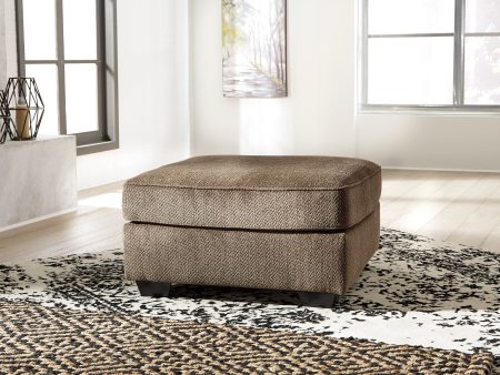 Graftin Teak Oversized Accent Ottoman on Sale