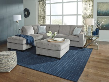 Altari Alloy 2-Piece LAF Chaise Sectional For Sale