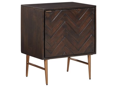 Dorvale Brown Accent Cabinet Online Hot Sale