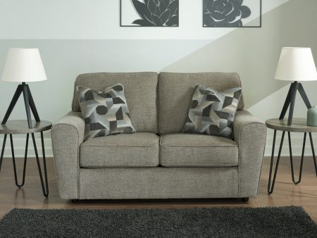 Cascilla Pewter Loveseat Online Hot Sale