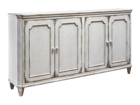 Mirimyn Antique White Accent Cabinet For Sale