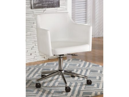 Baraga White Home Office Desk Chair Online