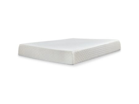 10 Inch Chime Memory Foam White Full Mattress in a Box For Discount