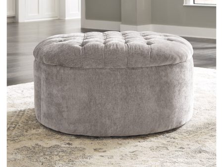 Carnaby Dove Oversized Accent Ottoman For Cheap