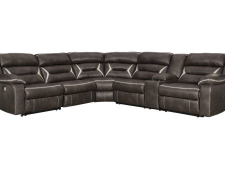 Kincord Midnight 4-Piece Power Reclining Sectional on Sale