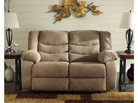 Tulen Mocha Reclining Loveseat Supply