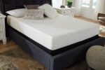 10 Inch Chime Memory Foam White Full Mattress in a Box For Discount