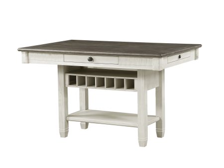 Granby Antique White Counter Height Table Cheap