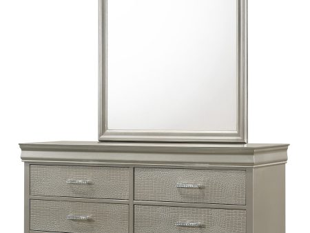 Amalia Champagne Silver Dresser Online Hot Sale